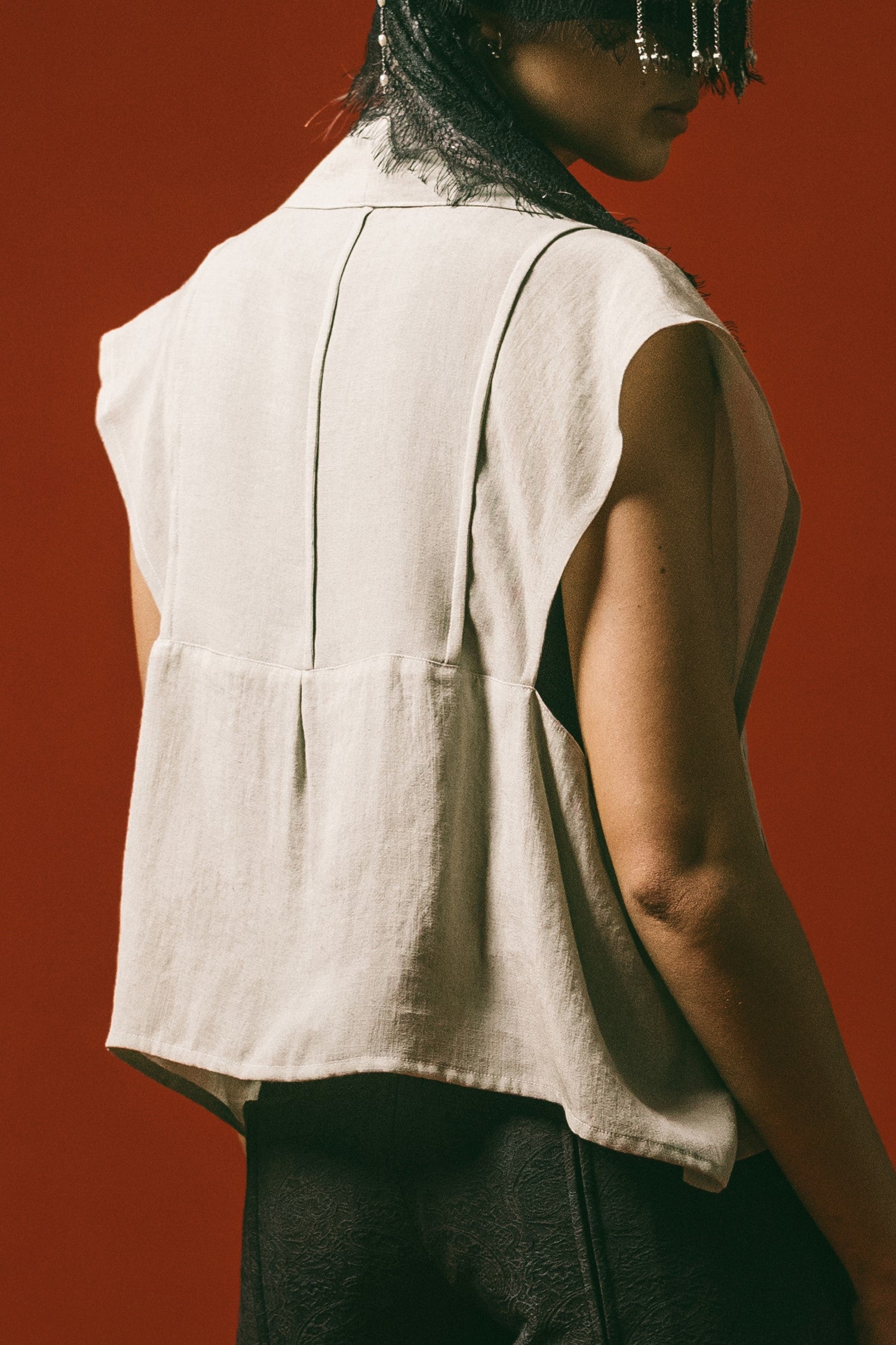 Drape Vest