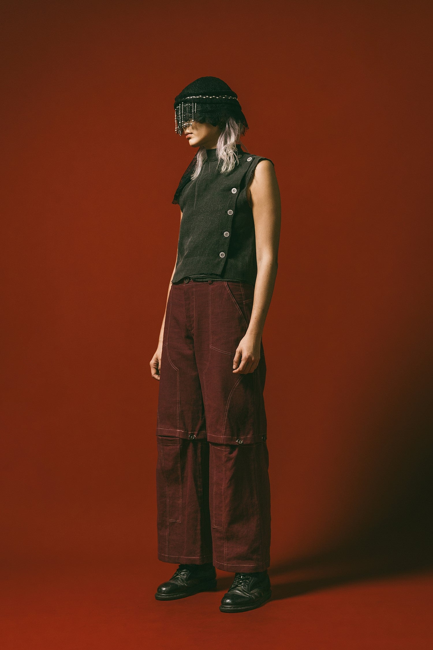 Splinter Pants (Burgundy)