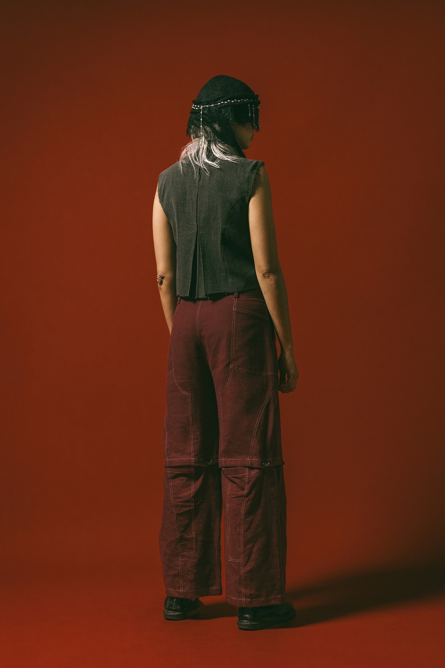 Splinter Pants (Burgundy)