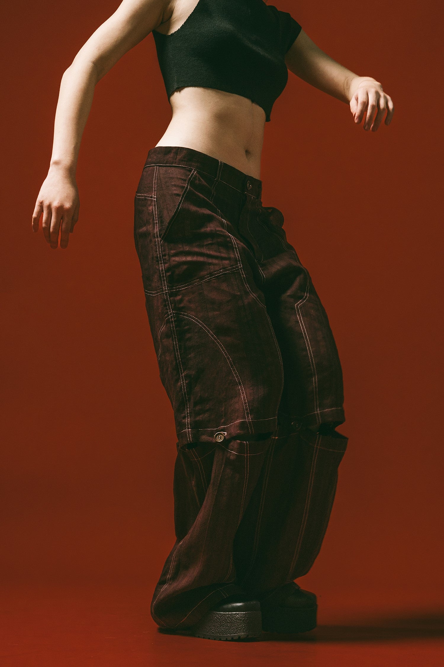 Splinter Pants (Maroon)